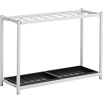 折りたたみ式傘立て（24本収納）ステンレス テラモト 折りたたみ式傘立E型 24本用 幅523×奥行366×高さ500mm